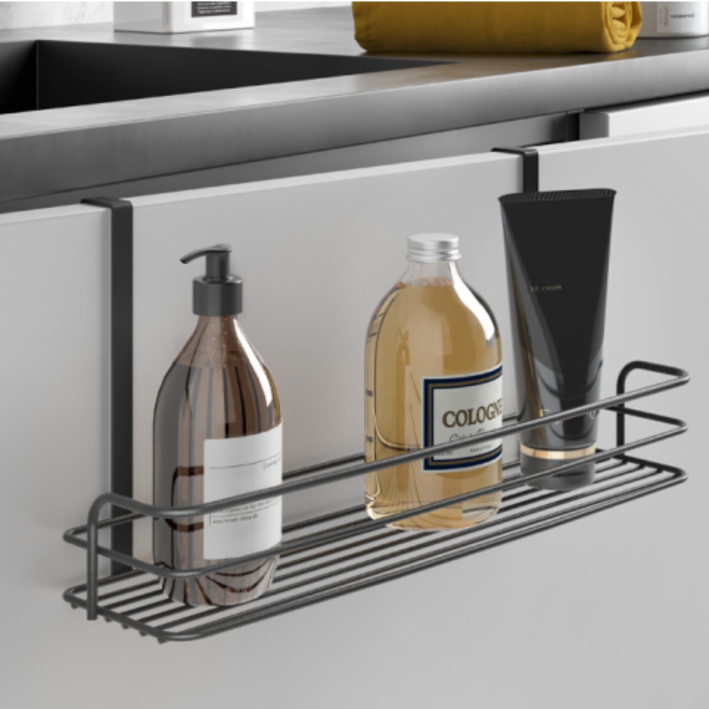 Organizador soporte puerta Origin Lava Metaltex Italia image 1