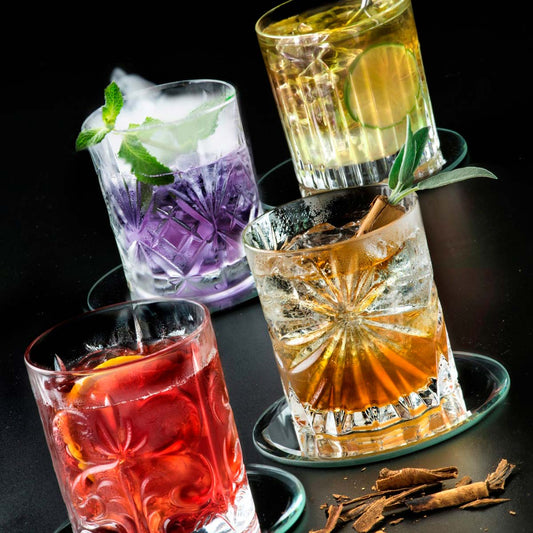 Vasos Cristal Mixology set x 4 310cc RCR Italia. image 1