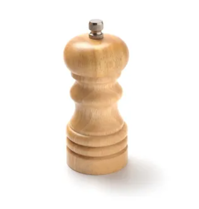 Pimentero en madera  molino en ceramica 10 cm image 0
