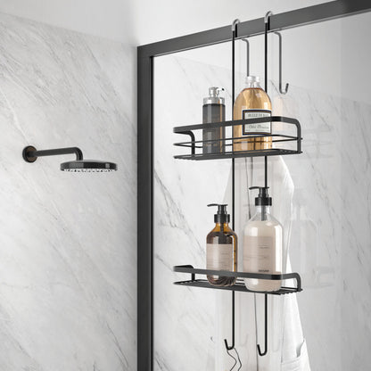Organizador ducha 2 niveles Origin Lava Metaltex Italia. image 1