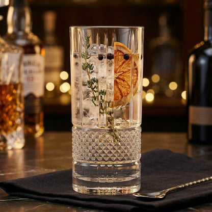 Vaso Largo Cristal  Brillante setx6 RCR Italia