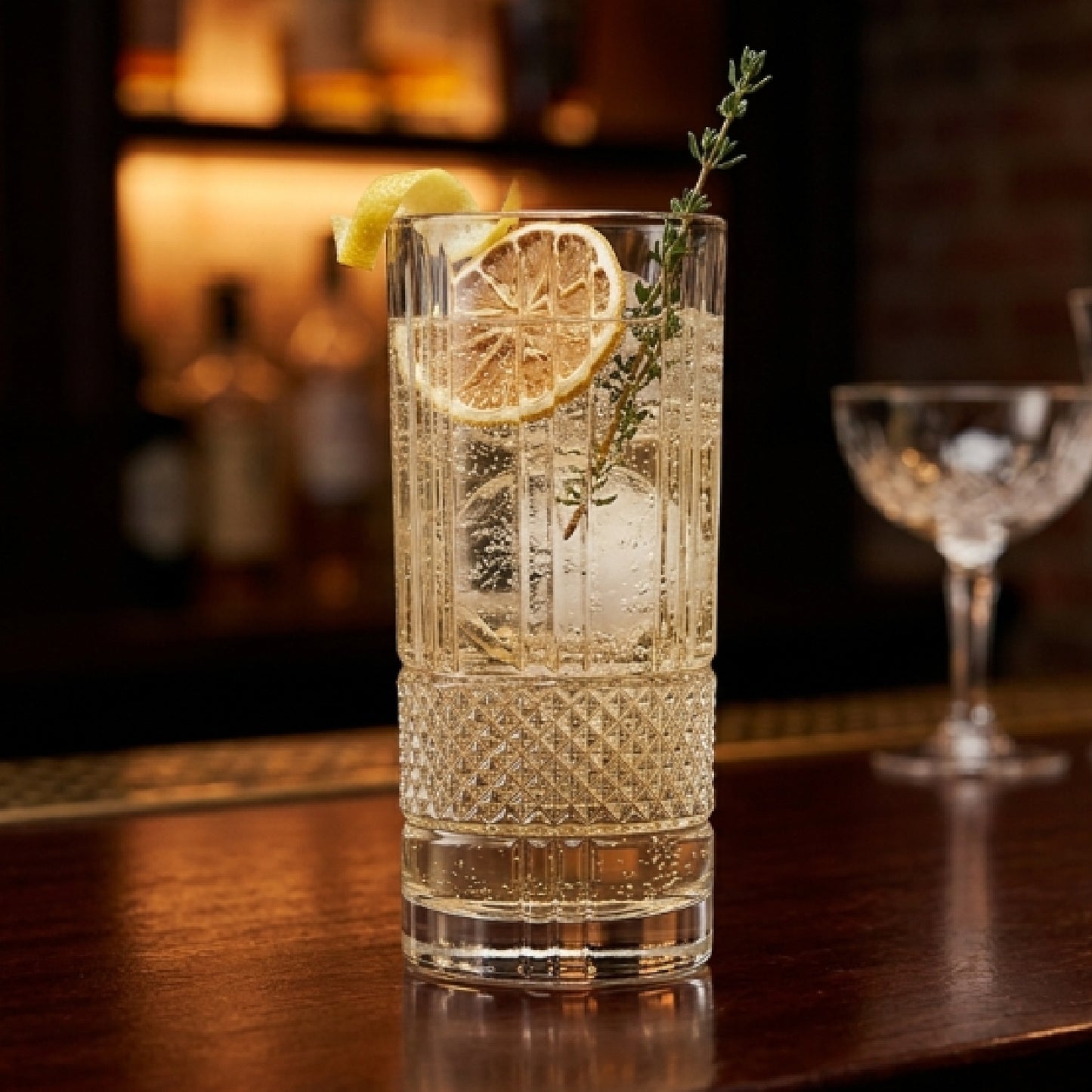 Vaso Largo Cristal  Brillante setx6 RCR Italia
