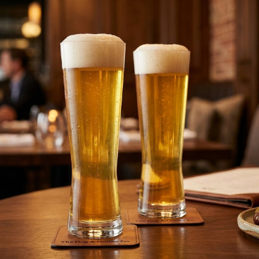 Copa Cervecera Monaco Borgonovo Italia Set x 2.