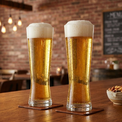 Copa Cervecera Monaco Borgonovo Italia Set x 2.