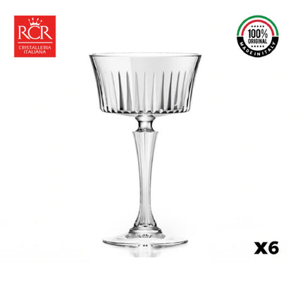 Copa Cristal Coupe Timeless by RCR Set x 6 Italia