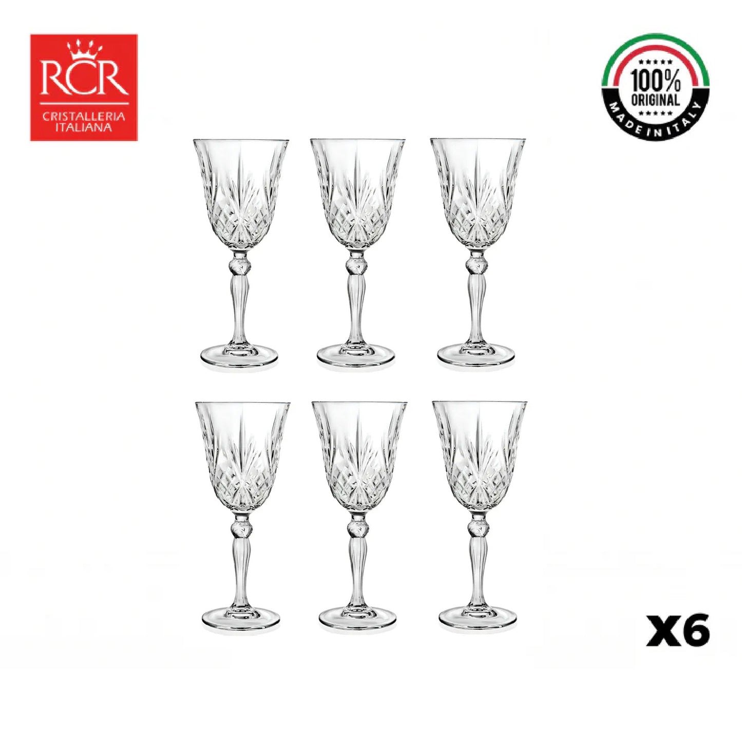 Copa Cristal Melodia licor  SETX6 Rcr Italia