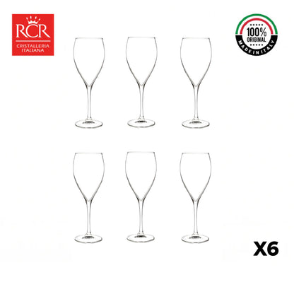 Copa Cristal Vino Blanco Invino 33 Set x 6 RCR