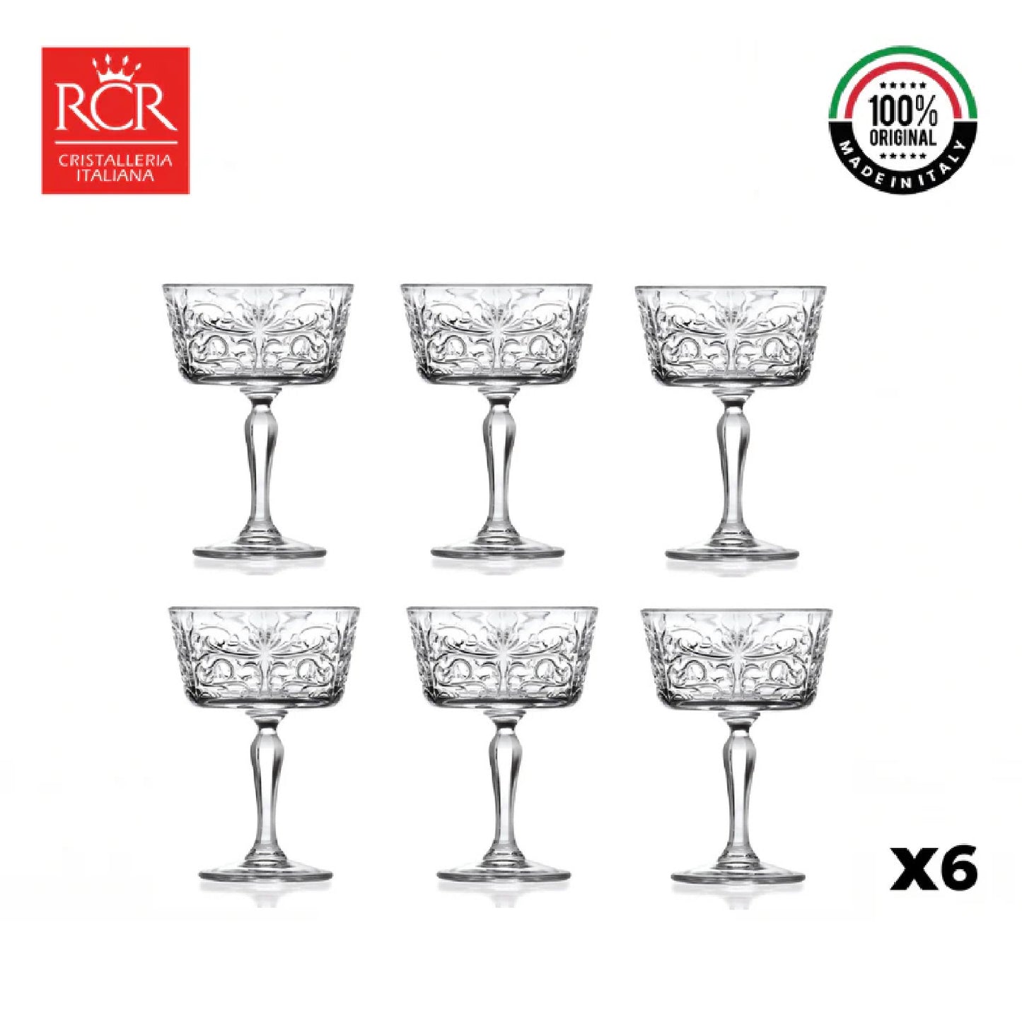 Copas Cristal Tattoo 270 cc Coupe Setx6 RCR Italia