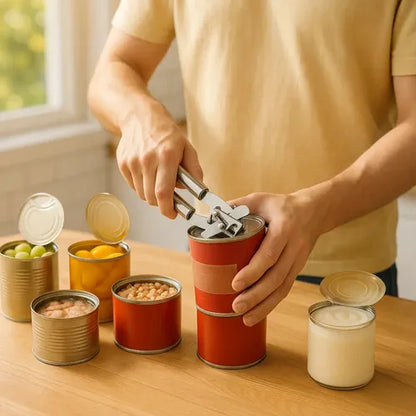 Abrelatas y frascos Giratorio