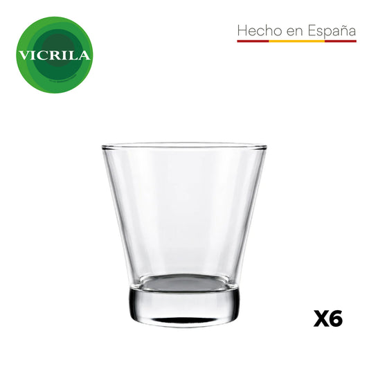Aran vaso corto  35 cl SET X6