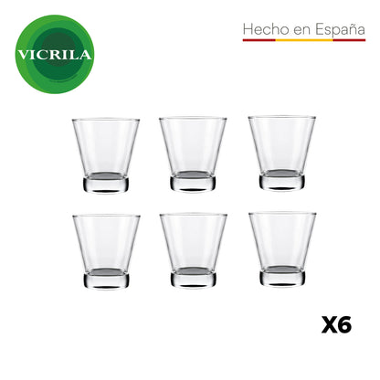 Aran vaso corto  35 cl SET X6