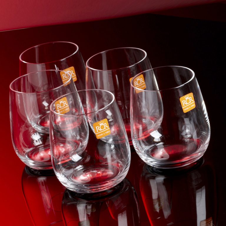 Vaso corto Invino set x 6 Cristal RCR