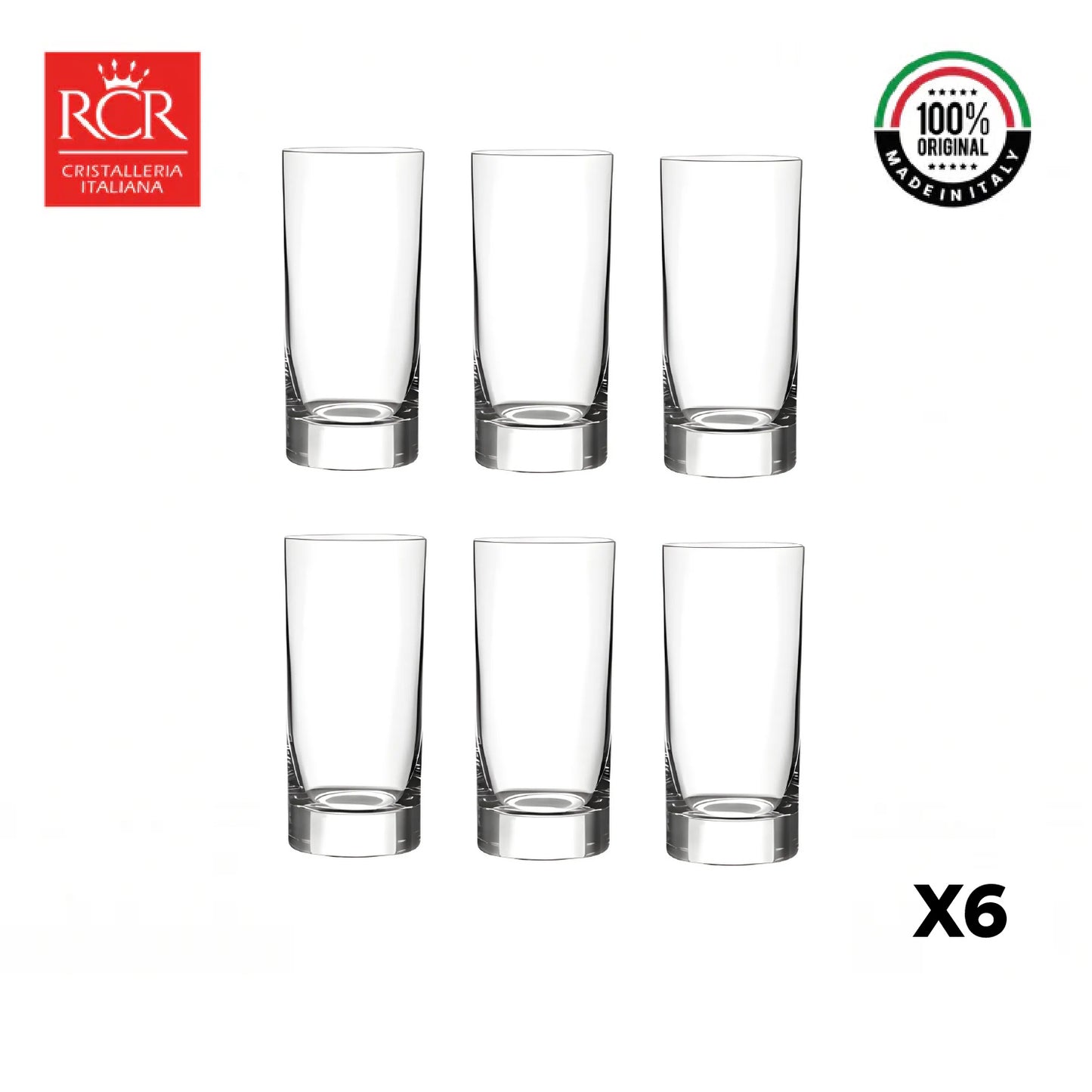 Vaso largo HB Tocai Set x6