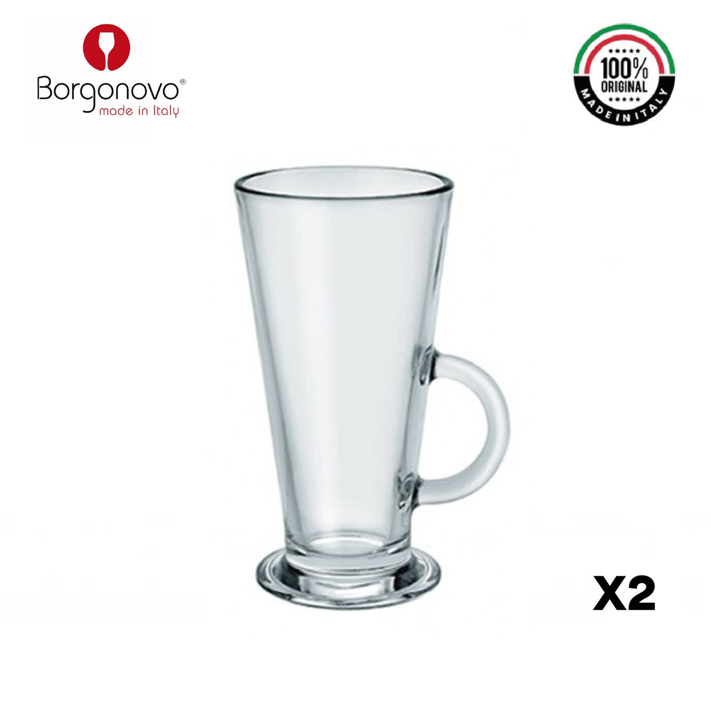 Taza Conic Milk set x 2