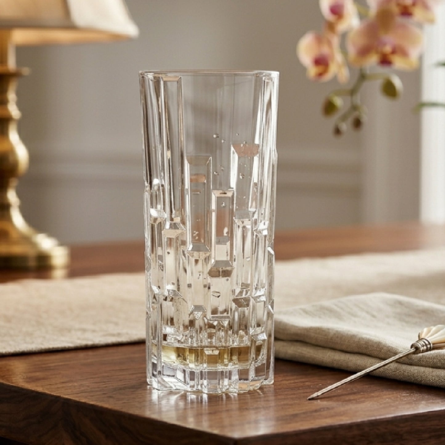 Vaso Cristal Largo Etna 340 cc Rcr Italia
