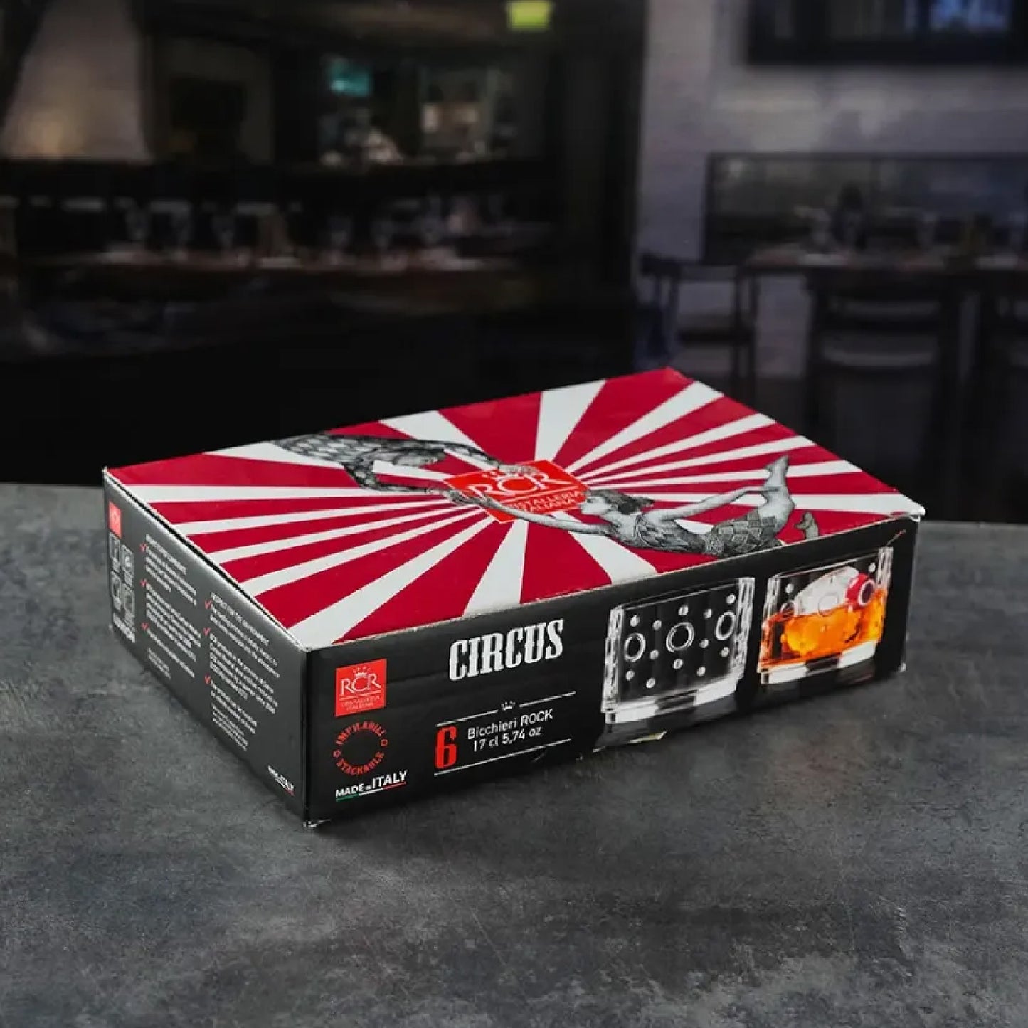Circus vaso Rock  17CL SETX6