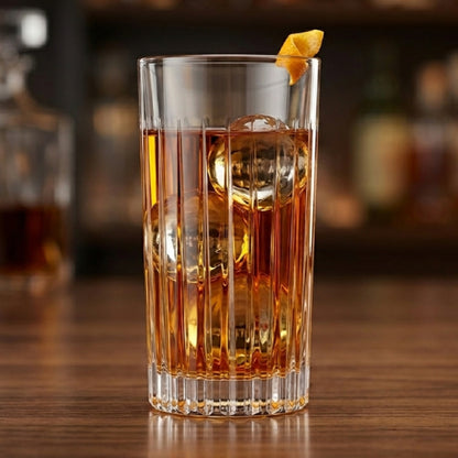 Vaso Cristal Timeless Largo 440 cc RCR Set X6