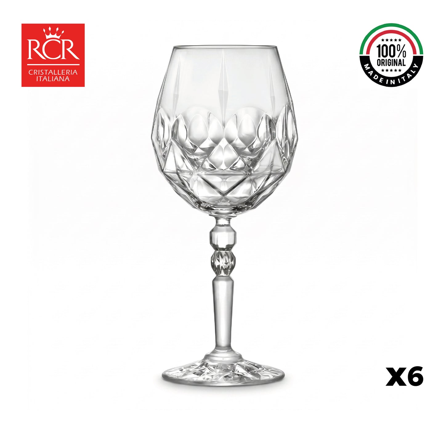 Copa Cristal Alkemist  530 cc SET X6 RCR Italia