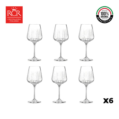 Copa Cristal Spritz Timeless by RCR Set x 6 Italia