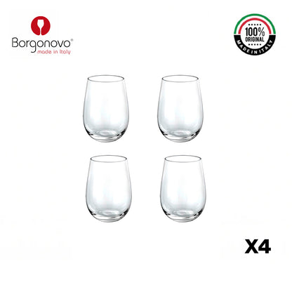 Vaso Ducale 265cc set X4