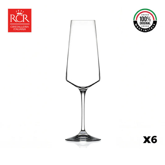 Copa Cristal Champagne Invino 24 set x 4 RCR Cristal