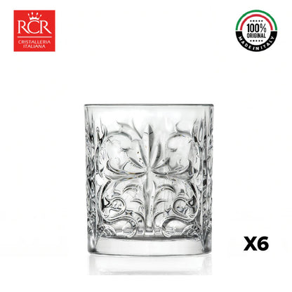 Vaso Cristal Tattoo corto 34 cl SETX6 By RCR