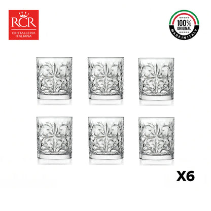 Vaso Cristal Tattoo corto 34 cl SETX6 By RCR