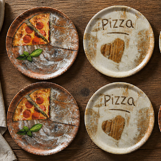 SET X2 PLATOS PARA PIZZA 33 cm