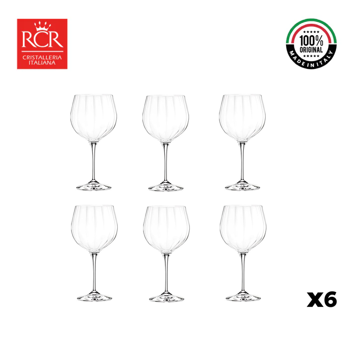 Copa Cristal OptiQ 45 cl set X6 RCR Italia